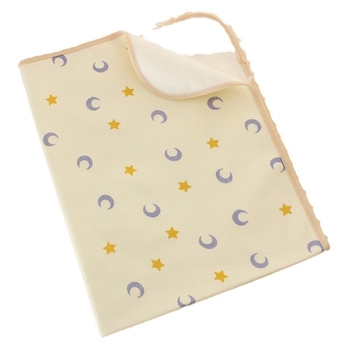 Cukraus vatos marlės vystyklų pagalvėlė kūdikiui, bambuko pluošto, vandeniui atsparus čiužinys kūdikiams, plaunama patalynė kūdikiui