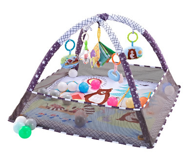 Amazon Square Fence Baby eemaldatav treeningraam multifunktsionaalne roomamismatt koomiksiloomade ookeanipallibassein