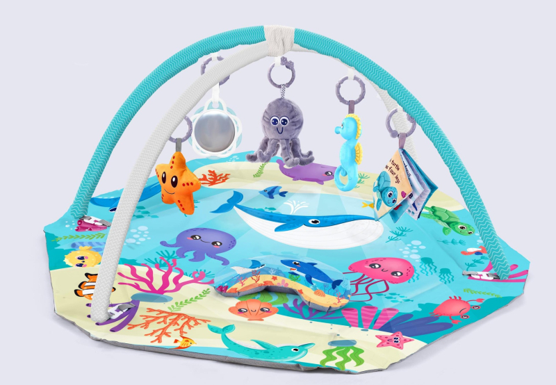 Amazon Square Fence Baby eemaldatav treeningraam multifunktsionaalne roomamismatt koomiksiloomade ookeanipallibassein