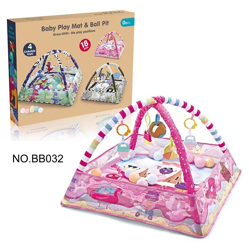 Amazon Square Fence Baby eemaldatav treeningraam multifunktsionaalne roomamismatt koomiksiloomade ookeanipallibassein