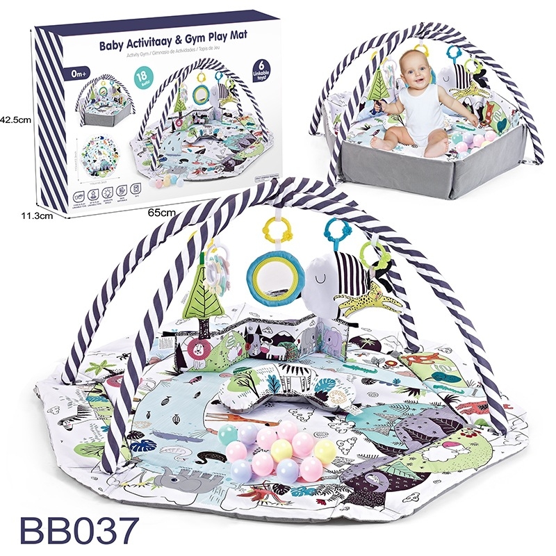 Amazon Square Fence Baby eemaldatav treeningraam multifunktsionaalne roomamismatt koomiksiloomade ookeanipallibassein