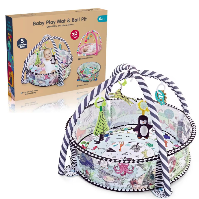 Amazon Square Fence Baby eemaldatav treeningraam multifunktsionaalne roomamismatt koomiksiloomade ookeanipallibassein