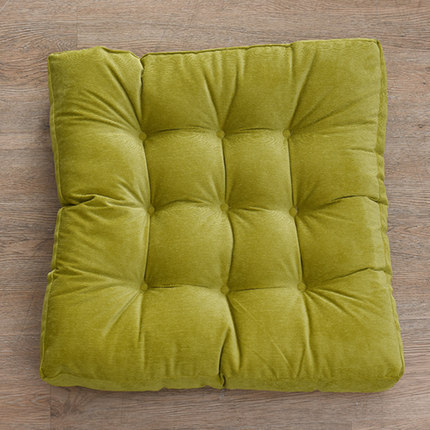 Velveta tatami spilvens, plīša grīdas spilvens ar erkera sēdekli, balkona jogas spilvens ar gurniem, erkera sēdeklis