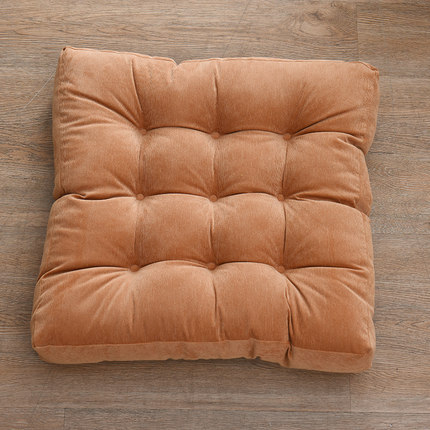 Velveta tatami spilvens, plīša grīdas spilvens ar erkera sēdekli, balkona jogas spilvens ar gurniem, erkera sēdeklis