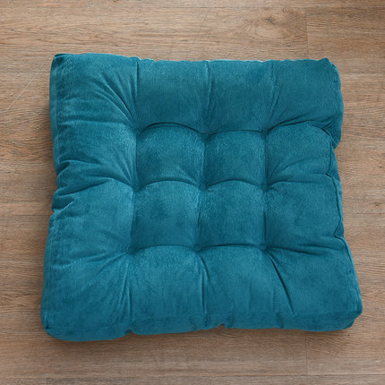 Velveta tatami spilvens, plīša grīdas spilvens ar erkera sēdekli, balkona jogas spilvens ar gurniem, erkera sēdeklis