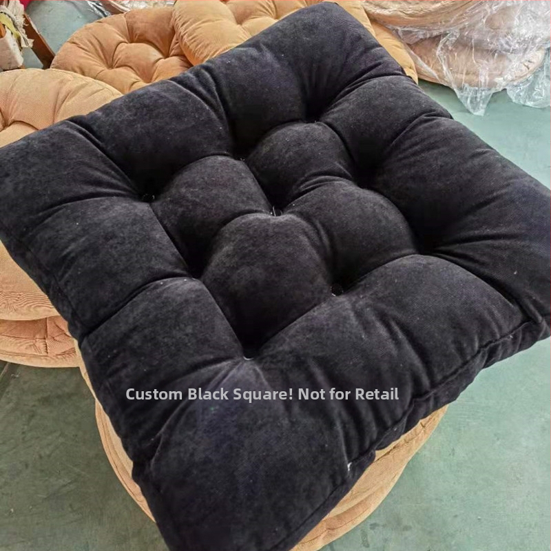 Velveta tatami spilvens, plīša grīdas spilvens ar erkera sēdekli, balkona jogas spilvens ar gurniem, erkera sēdeklis