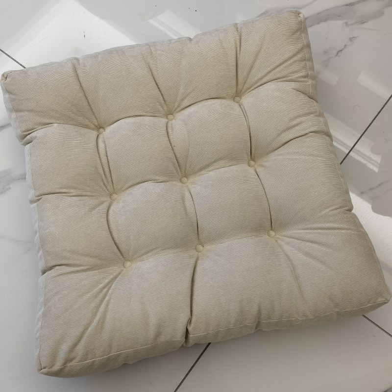 Velveta tatami spilvens, plīša grīdas spilvens ar erkera sēdekli, balkona jogas spilvens ar gurniem, erkera sēdeklis