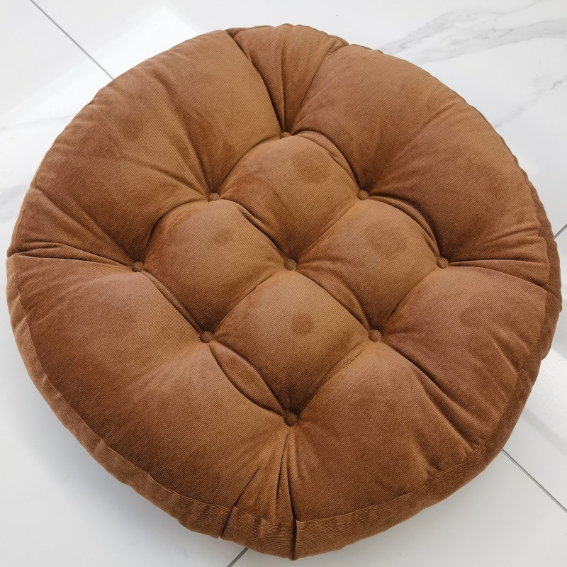 Velveta tatami spilvens, plīša grīdas spilvens ar erkera sēdekli, balkona jogas spilvens ar gurniem, erkera sēdeklis