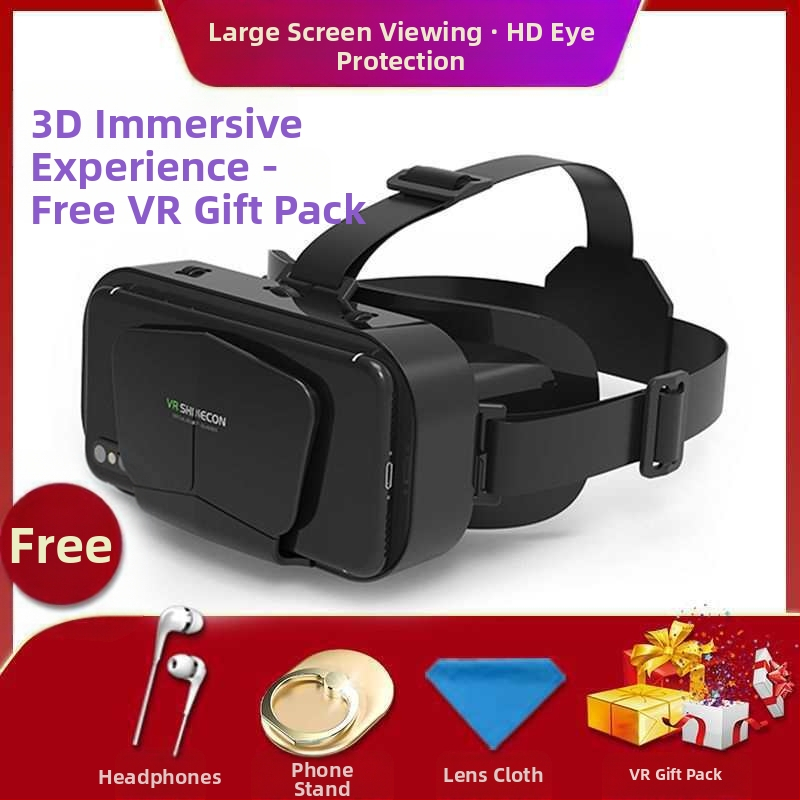 Ochelari de realitate virtuală all-in-one, actualizare generație 104D, poștă, telefon mobil, purtând oglindă magică, ochelari VR pentru jocuri, ar15