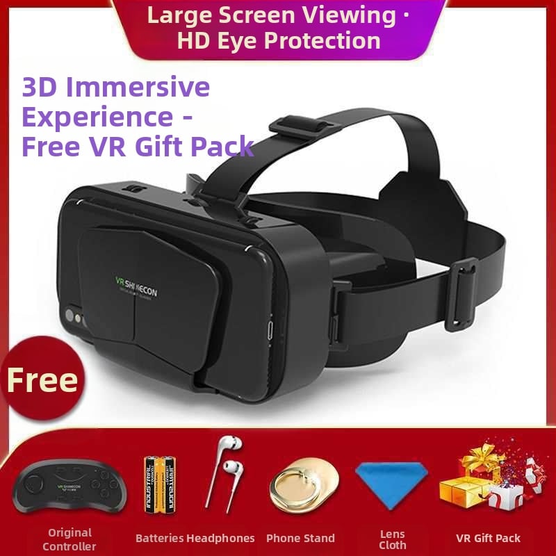 Ochelari de realitate virtuală all-in-one, actualizare generație 104D, poștă, telefon mobil, purtând oglindă magică, ochelari VR pentru jocuri, ar15