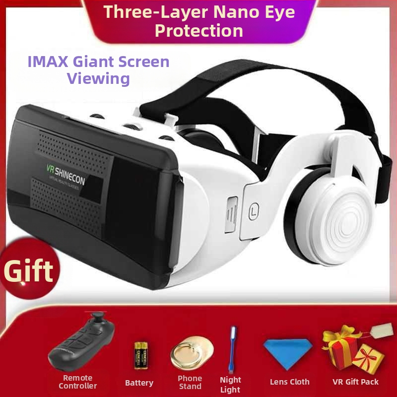 Ochelari de realitate virtuală all-in-one, actualizare generație 104D, poștă, telefon mobil, purtând oglindă magică, ochelari VR pentru jocuri, ar15