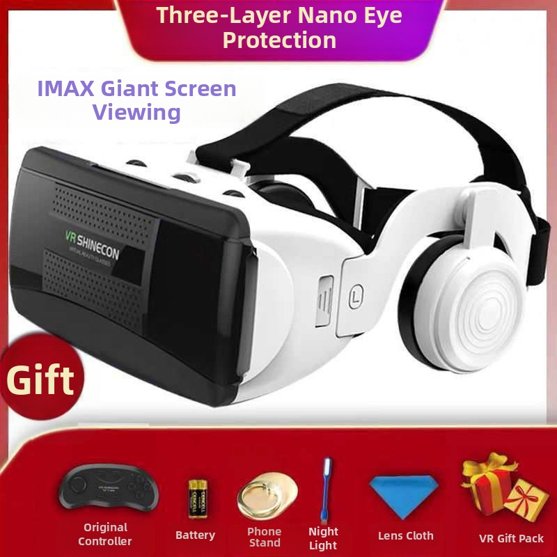 Ochelari de realitate virtuală all-in-one, actualizare generație 104D, poștă, telefon mobil, purtând oglindă magică, ochelari VR pentru jocuri, ar15