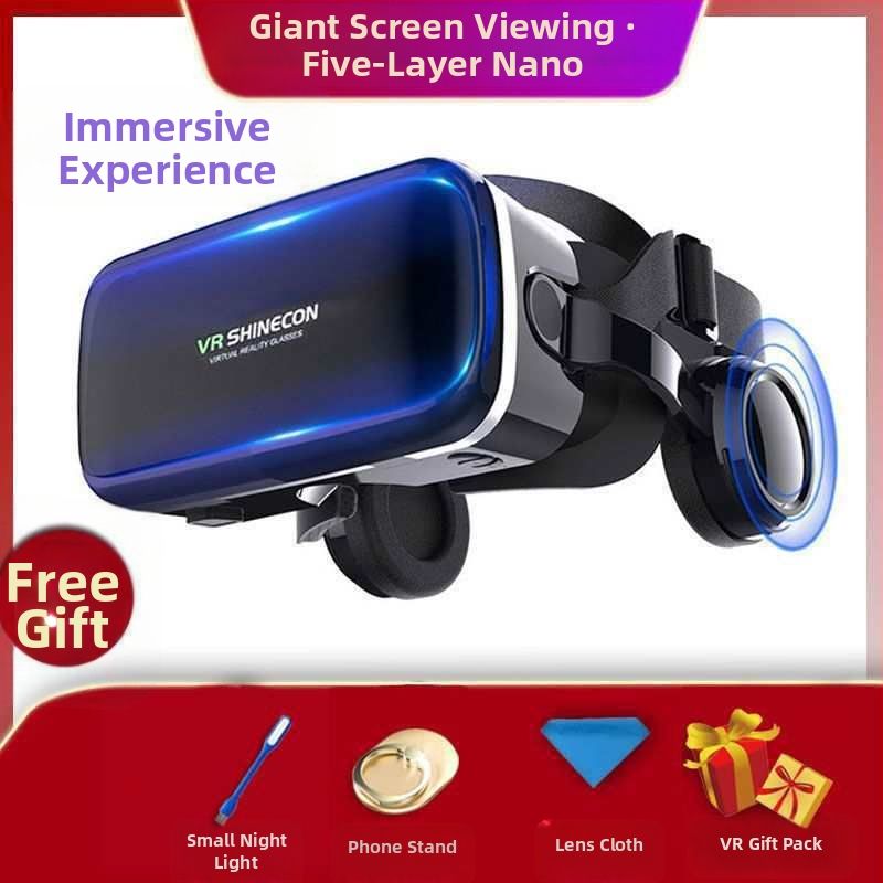 Ochelari de realitate virtuală all-in-one, actualizare generație 104D, poștă, telefon mobil, purtând oglindă magică, ochelari VR pentru jocuri, ar15