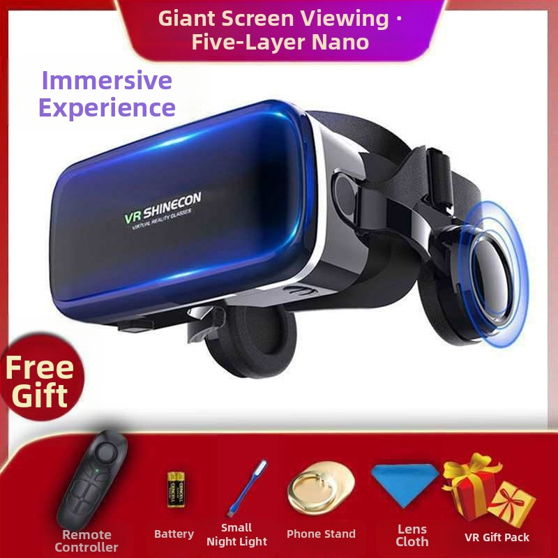 Ochelari de realitate virtuală all-in-one, actualizare generație 104D, poștă, telefon mobil, purtând oglindă magică, ochelari VR pentru jocuri, ar15