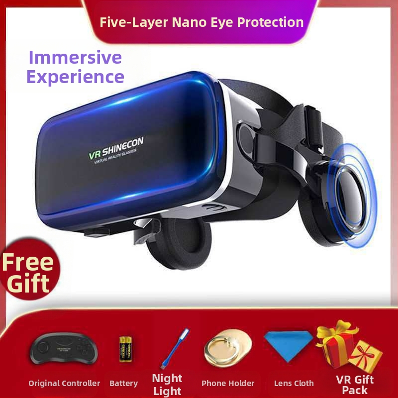 Ochelari de realitate virtuală all-in-one, actualizare generație 104D, poștă, telefon mobil, purtând oglindă magică, ochelari VR pentru jocuri, ar15