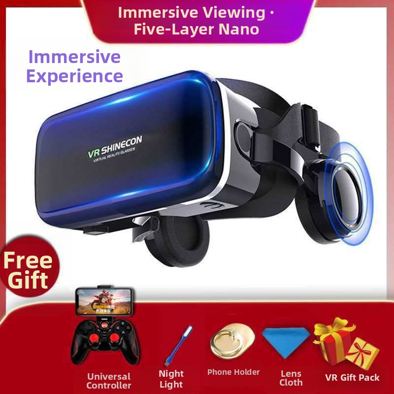 Ochelari de realitate virtuală all-in-one, actualizare generație 104D, poștă, telefon mobil, purtând oglindă magică, ochelari VR pentru jocuri, ar15