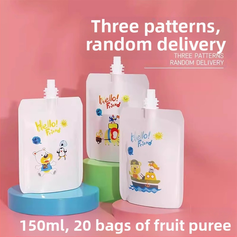 Lihtne süstlatüüpi imikutoidu täiteaine, imikutoidu püree koti jagaja, imikutoidu jagamise vidin