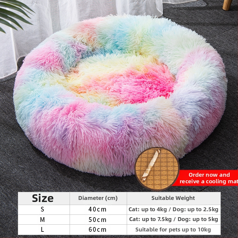 Soe magamismatt, kassimuna-tartmatt, kassipesa, sügise ja talve sügava une pehme kassipesa, universaalne igaks aastaajaks