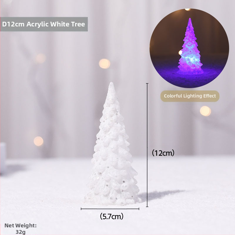 Ziemassvētku rotājumi LED gaismas Ziemassvētku eglīte Ziemeļvalstu stila galda izkārtojums mazas dāvanas bāra atmosfēras rotājumi