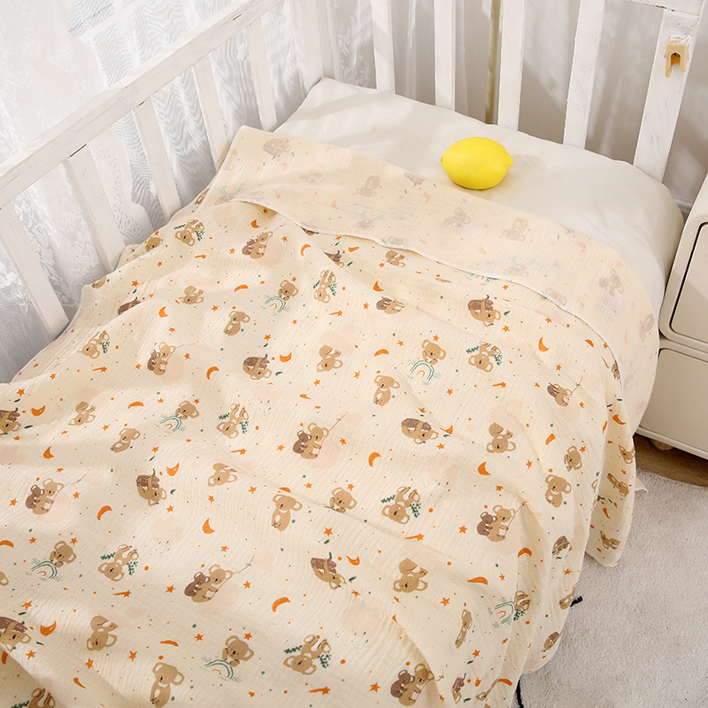 Naujagimio marlės maišelis, viengubas kūdikio zefyro rankšluostis, gimdymo kambario vystymo rankšluostis, kūdikio maišelis, plonas vasarinis rankšluostis