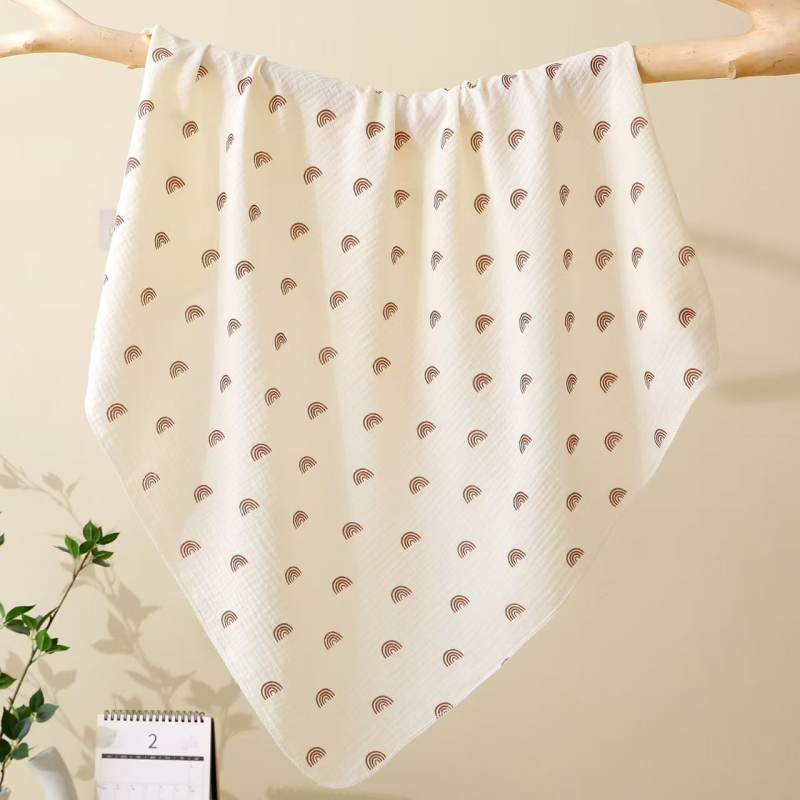 Naujagimio marlės maišelis, viengubas kūdikio zefyro rankšluostis, gimdymo kambario vystymo rankšluostis, kūdikio maišelis, plonas vasarinis rankšluostis