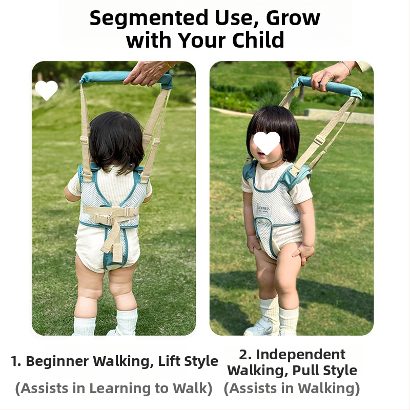 Колан за малки деца за кърмачета и едногодишни бебета, многофункционален дишащ колан против падане и удушаване за кърмачета и малки деца, които се учат да ходят, безплатна доставка