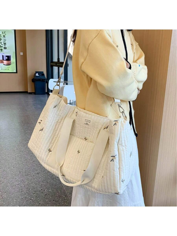 Dienvidkorejas jaunā izšūtā ceļojumu soma, lielas ietilpības bagāžas soma, viegla, pārnēsājama kurjera soma Bostonas soma