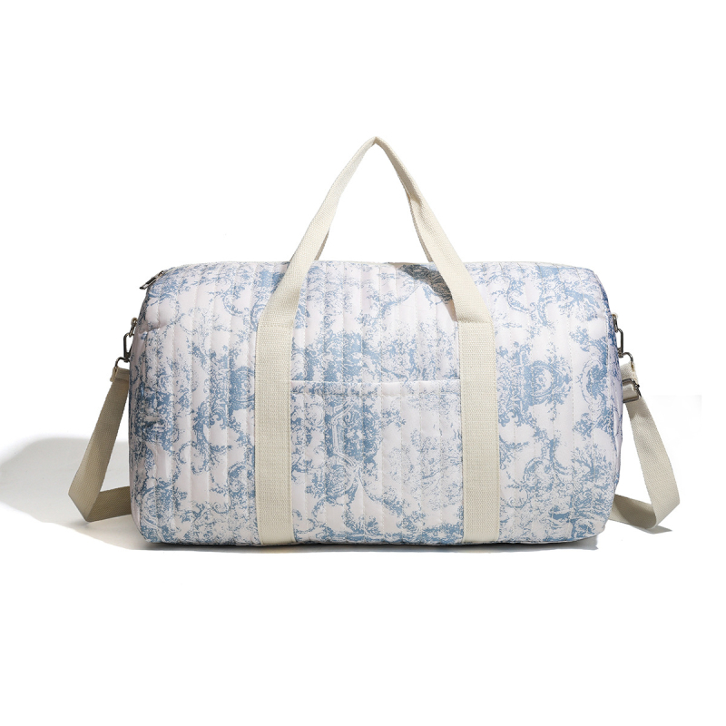 Dienvidkorejas jaunā izšūtā ceļojumu soma, lielas ietilpības bagāžas soma, viegla, pārnēsājama kurjera soma Bostonas soma