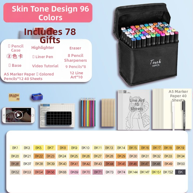 Žymeklio kostiumas, 262 spalvų pečių krepšys, tapybos, dailės, mokyklos reikmenys, dailės mokiniams, didmeninė prekyba, vienetinė prekyba, didmeninė prekyba