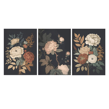 Трансгранична живопис, печат на ядро, триптих, живопис на платно, външна търговия, поколение Amazon Hitch, HD микро спрей