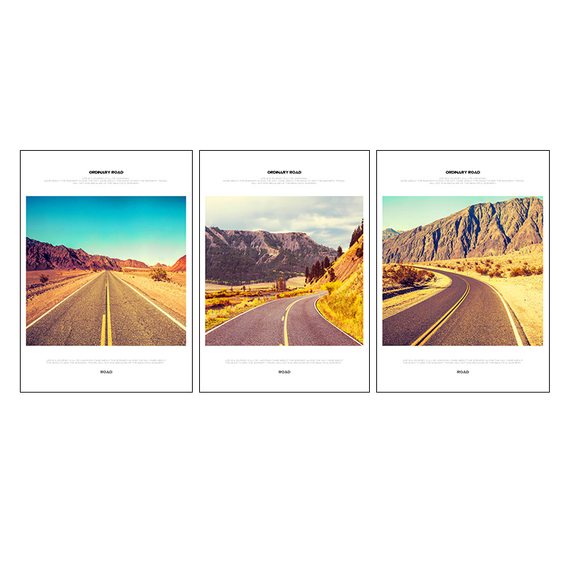 Prekogranično slikarstvo, tisak na jezgri, triptih, slikanje na platnu, generiranje vanjske trgovine, Amazon Hitch temu HD mikro sprej