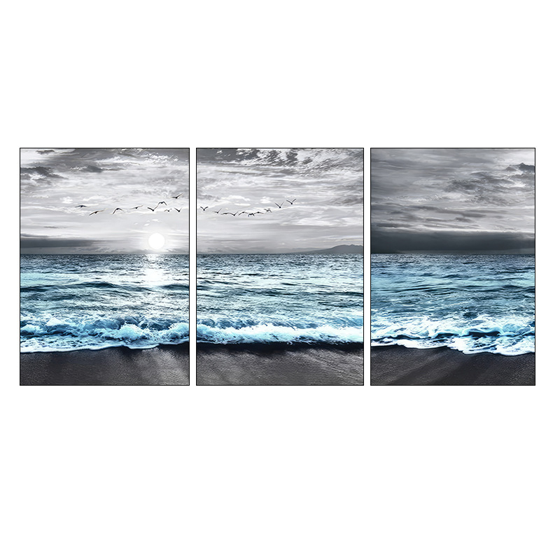 Prekogranično slikarstvo, tisak na jezgri, triptih, slikanje na platnu, generiranje vanjske trgovine, Amazon Hitch temu HD mikro sprej