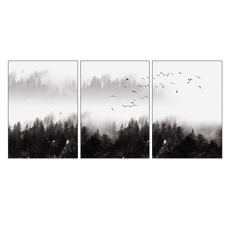 Prekogranično slikarstvo, tisak na jezgri, triptih, slikanje na platnu, generiranje vanjske trgovine, Amazon Hitch temu HD mikro sprej