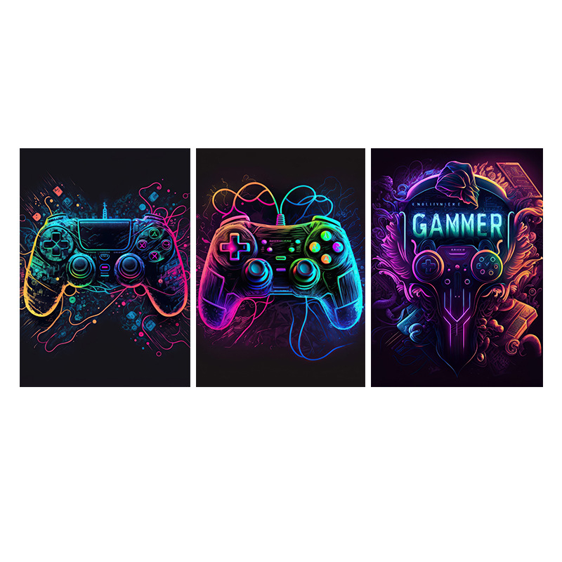 Prekogranično slikarstvo, tisak na jezgri, triptih, slikanje na platnu, generiranje vanjske trgovine, Amazon Hitch temu HD mikro sprej