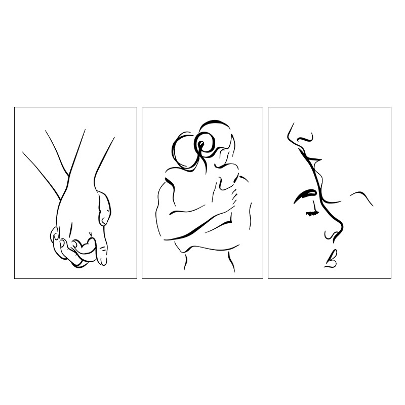 Prekogranično slikarstvo, tisak na jezgri, triptih, slikanje na platnu, generiranje vanjske trgovine, Amazon Hitch temu HD mikro sprej