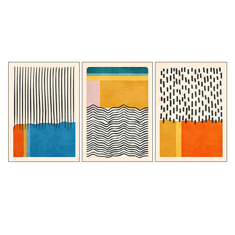 Prekogranično slikarstvo, tisak na jezgri, triptih, slikanje na platnu, generiranje vanjske trgovine, Amazon Hitch temu HD mikro sprej