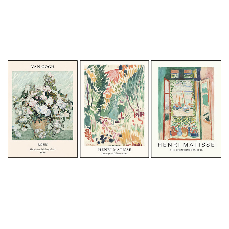 Prekogranično slikarstvo, tisak na jezgri, triptih, slikanje na platnu, generiranje vanjske trgovine, Amazon Hitch temu HD mikro sprej