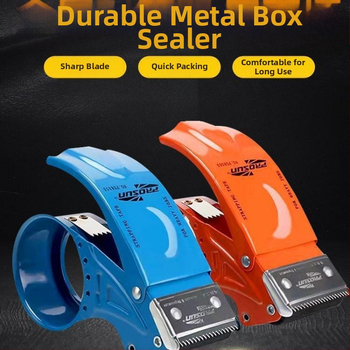 Skaidrios juostos pakavimo rankinis įrankis juostos pjaustytuvas mažas skaidrus netauriojo metalo sutirštintas rankinis platus
