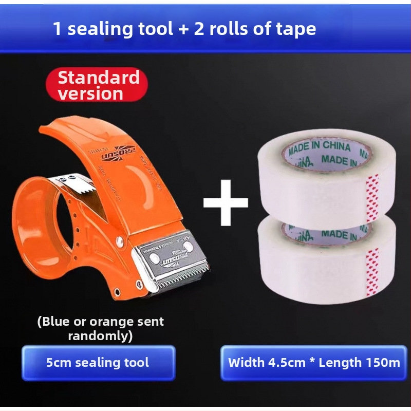 Skaidrios juostos pakavimo rankinis įrankis juostos pjaustytuvas mažas skaidrus netauriojo metalo sutirštintas rankinis platus