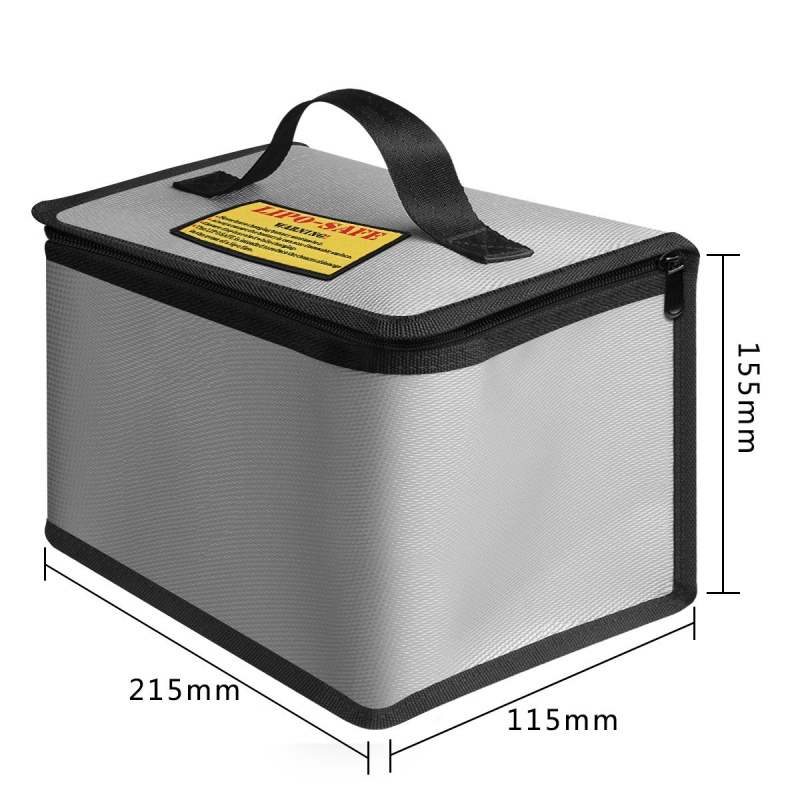 Litija akumulatora drošības somas modelis, akumulators, mobilā barošanas iedarbināšanas jauda, ugunsdroša un sprādziendroša uzglabāšanas soma Royal Mavic