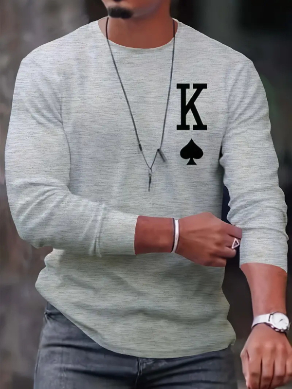 2024. aasta meeste disainiga lihtne sügisene vabaaja moodne lahtise pulloveriga pikkade varrukatega kampsun ME1