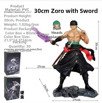 Animatsioon Pirate/Merekuningas Kimono Solon ja Soloni maa Kaunistused Käsitöö Modell Hulgimüük