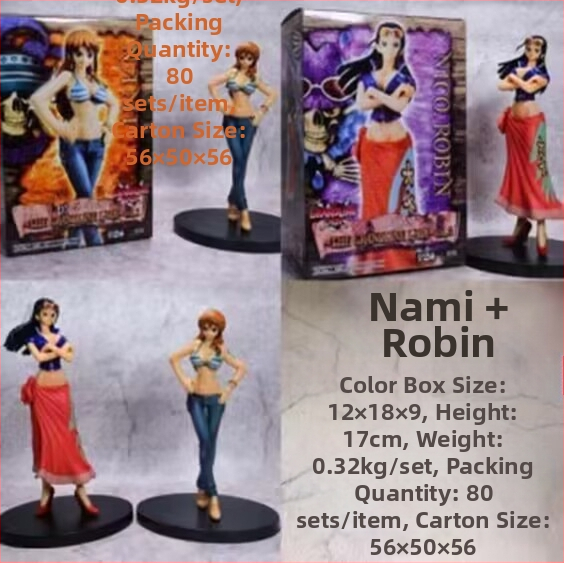 Animatsioon Pirate/Merekuningas Kimono Solon ja Soloni maa Kaunistused Käsitöö Modell Hulgimüük