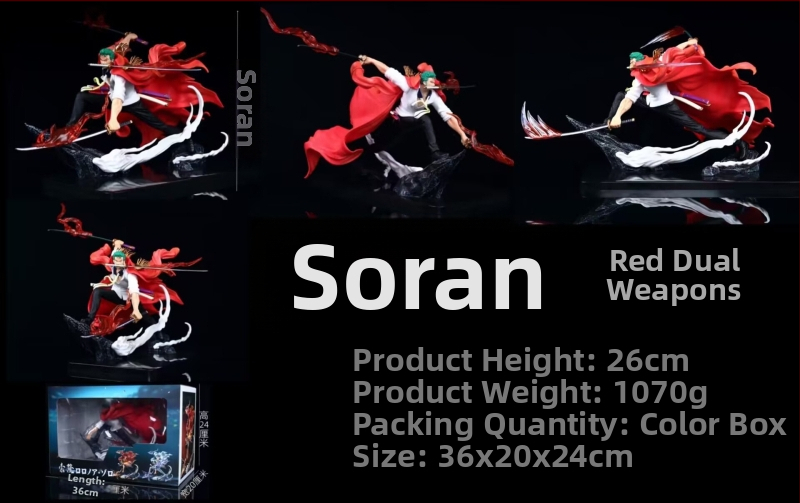 Animatsioon Pirate/Merekuningas Kimono Solon ja Soloni maa Kaunistused Käsitöö Modell Hulgimüük