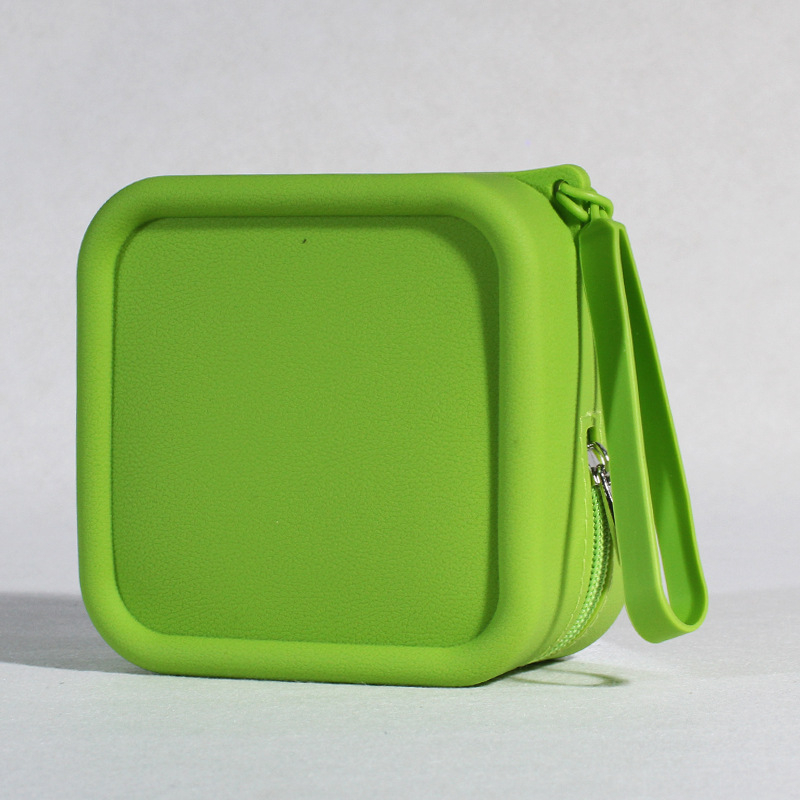 2024. gada silikona uzglabāšanas maza kvadrātveida soma ar lielu ietilpību, pārnēsājama atslēgu uzglabāšanas soma, lūpu krāsa, grims, monētu maciņš, ūdensizturīgs