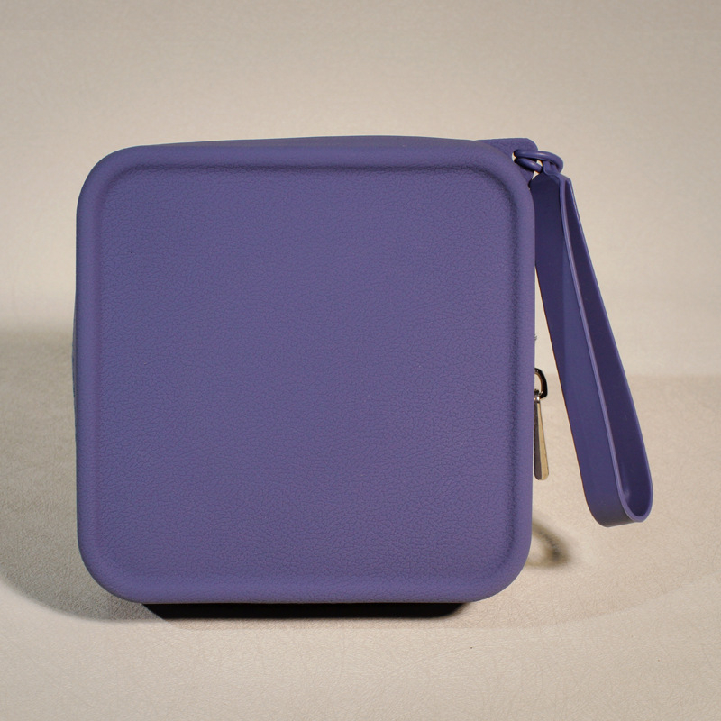 2024. gada silikona uzglabāšanas maza kvadrātveida soma ar lielu ietilpību, pārnēsājama atslēgu uzglabāšanas soma, lūpu krāsa, grims, monētu maciņš, ūdensizturīgs