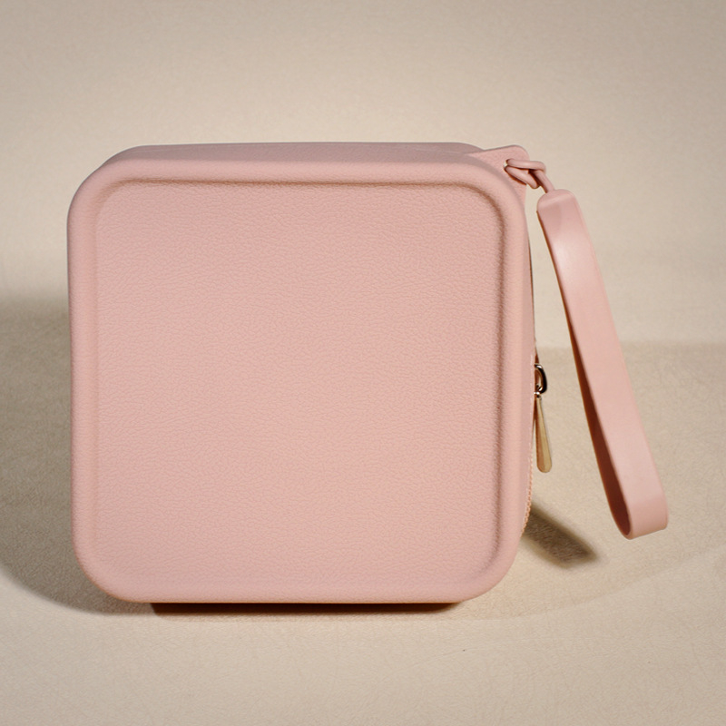2024. gada silikona uzglabāšanas maza kvadrātveida soma ar lielu ietilpību, pārnēsājama atslēgu uzglabāšanas soma, lūpu krāsa, grims, monētu maciņš, ūdensizturīgs