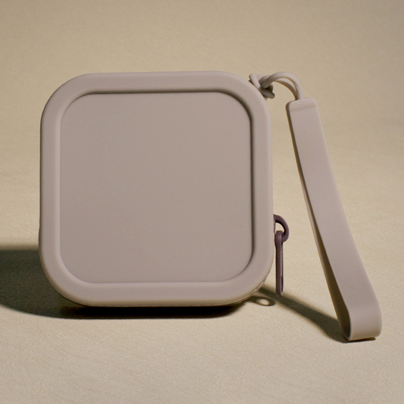 2024. gada silikona uzglabāšanas maza kvadrātveida soma ar lielu ietilpību, pārnēsājama atslēgu uzglabāšanas soma, lūpu krāsa, grims, monētu maciņš, ūdensizturīgs