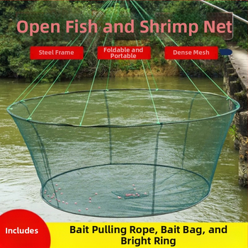 Kalapüügipuur krevetipuur kalavõrk avatud kokkupandav tõstevõrk liikuv võrk kalavõrk homaarivõrk kala püüdmine liikuv Zheng käsi viskav võrk