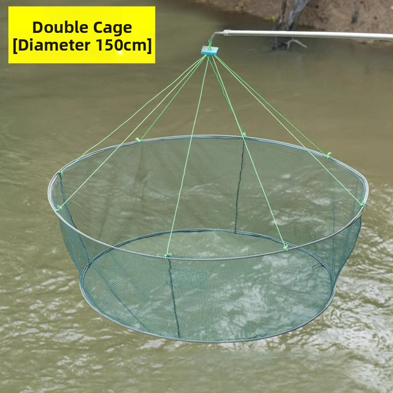 Kalapüügipuur krevetipuur kalavõrk avatud kokkupandav tõstevõrk liikuv võrk kalavõrk homaarivõrk kala püüdmine liikuv Zheng käsi viskav võrk